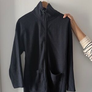 Zara Black Ribbed Jacket